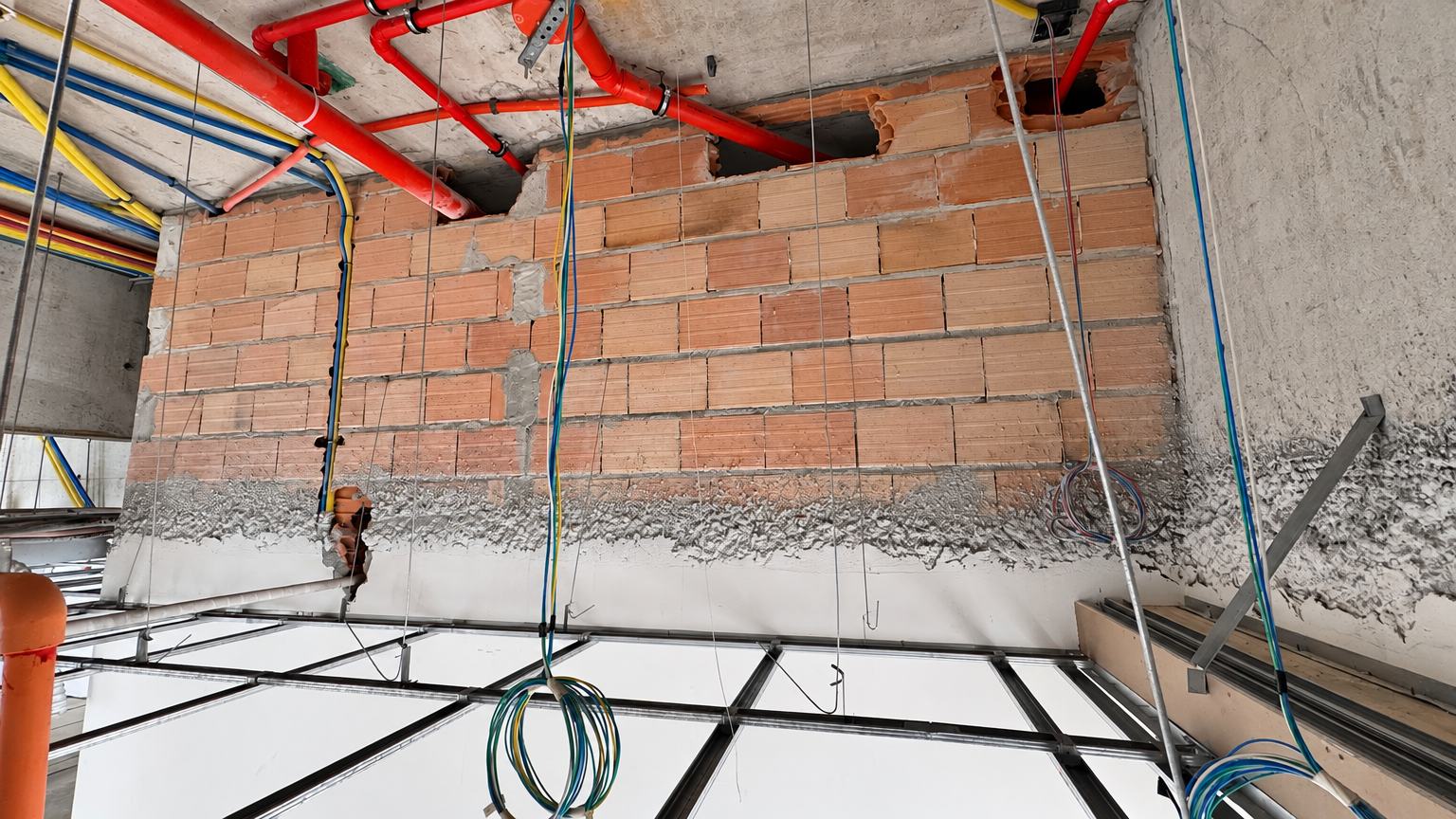Vistoria técnica de patologias em drywall